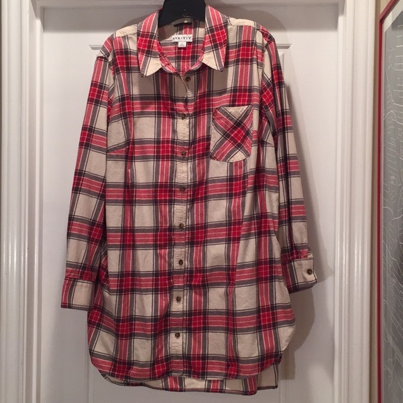 Ava & Viv Tops - 3 for $20 soft Ava & Viv flannel